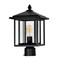 Cwi Lighting Crawford 1 Light Black Outdoor Lantern Head 0417PT9-1-101 - alternate 3